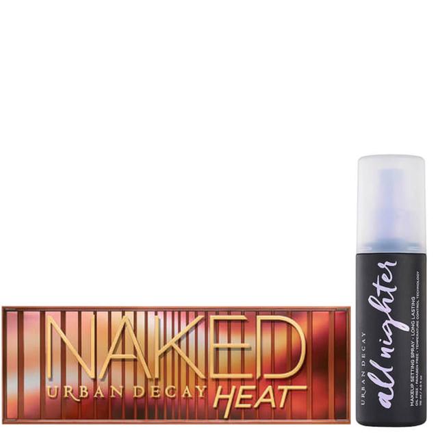 Urban Decay Naked Heat Palette and Setting Spray Bundle on Productcaster.