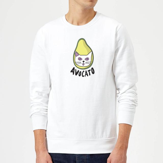 Avocato Sweatshirt - White - L - Weiß on Productcaster.