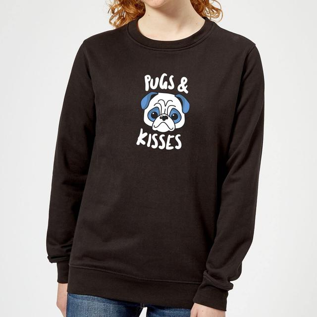 Pugs & Kisses Women's Sweatshirt - Black - XS - Schwarz on Productcaster.