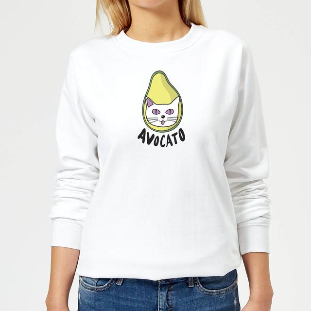 Avocato Women's Sweatshirt - White - M - Weiß on Productcaster.