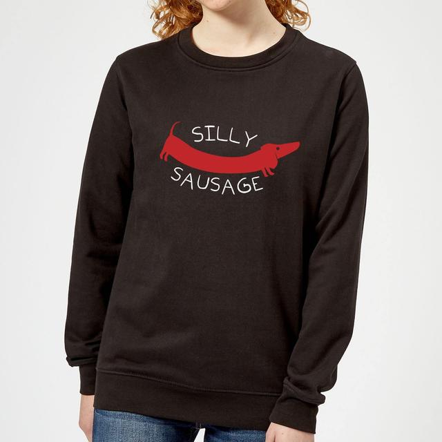 Silly Sausage Women's Sweatshirt - Black - XXL - Schwarz on Productcaster.