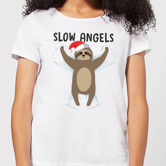 Slow Angels Women's T-Shirt - White - L - Weiß on Productcaster.