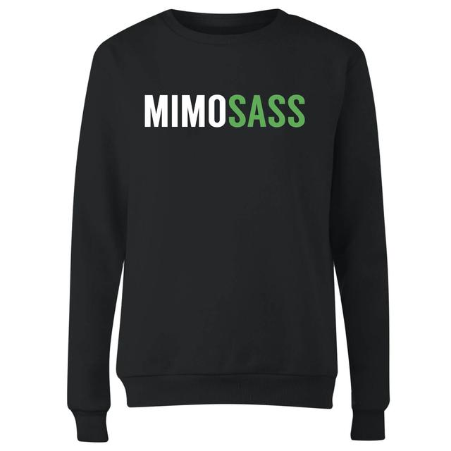 Sudadera para mujer de Mimsass - Negro - 5XL - Negro on Productcaster.