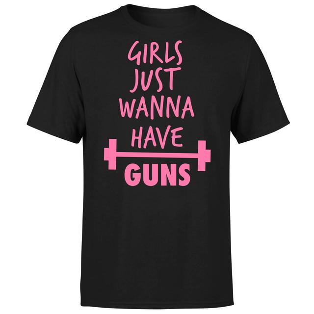 Girls Just Wanna have Guns T-Shirt - Black - XXL - Schwarz on Productcaster.