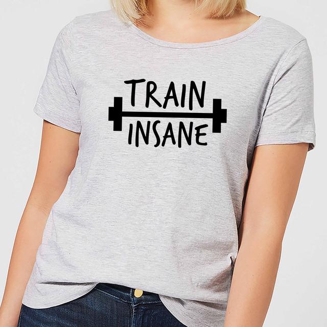 Train Insane Women's T-Shirt - Grau - M - Grau on Productcaster.