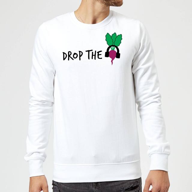 Drop the Beet Sweatshirt - White - L - Weiß on Productcaster.