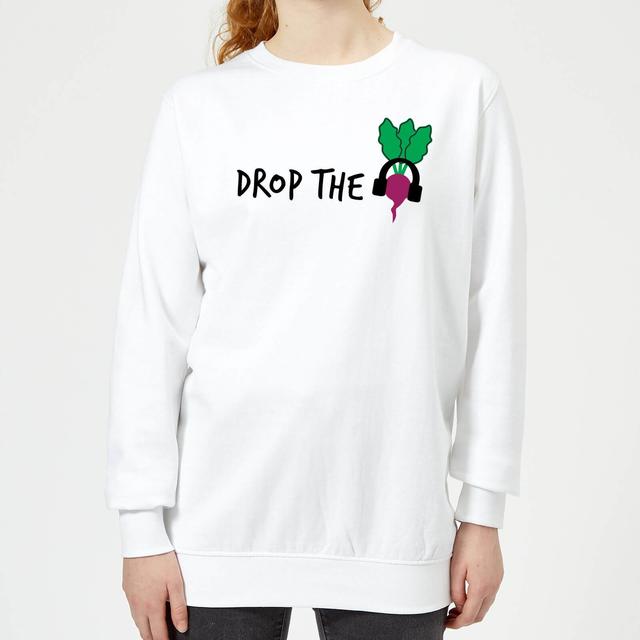 Drop the Beet Women's Sweatshirt - White - L - White on Productcaster.