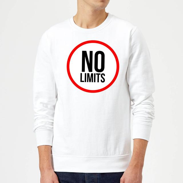 No Limits Sweatshirt - White - XXL - Weiß on Productcaster.