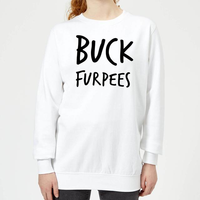 Buck Furpees Women's Sweatshirt - White - XL - White on Productcaster.