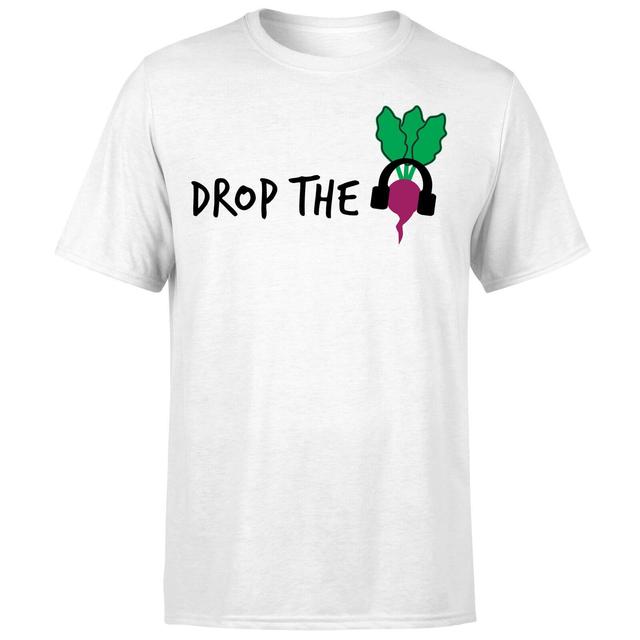 Drop the Beet T-Shirt - White - L - Weiß on Productcaster.