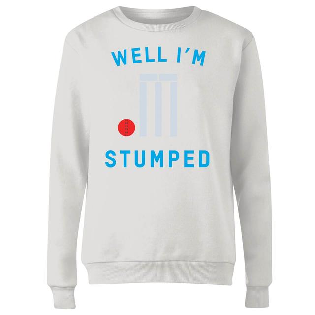 Well Im Stumped Women's Sweatshirt - White - L - White on Productcaster.