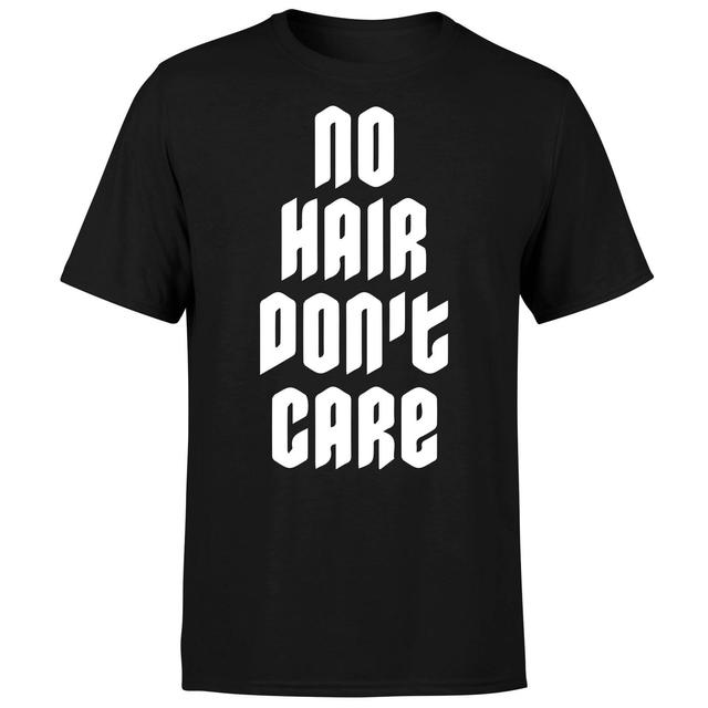 No Hair Dont Care T-Shirt - Black - XS - Schwarz on Productcaster.