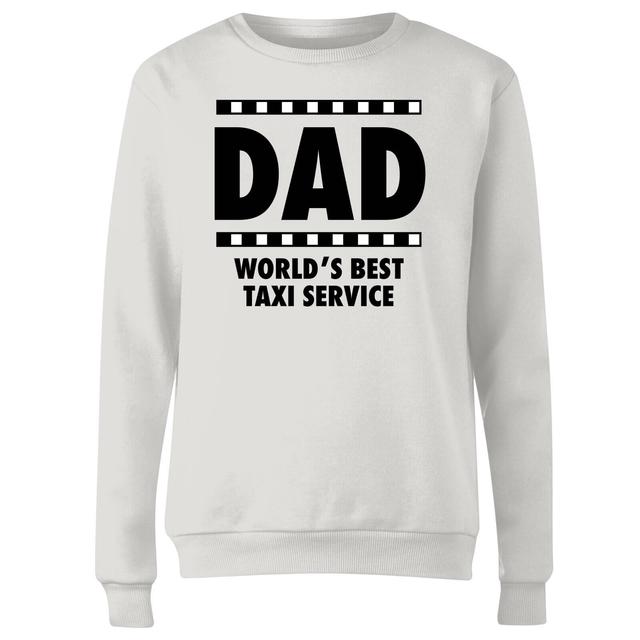 Dad Taxi Service Women's Sweatshirt - White - XL - Weiß on Productcaster.