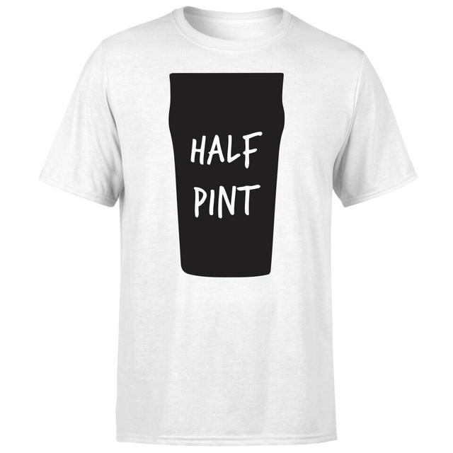 Half Pint T-Shirt - White - S - Weiß on Productcaster.