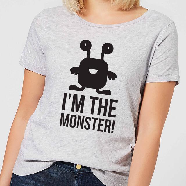 I'm the Monster Women's T-Shirt - Grey - M - Grau on Productcaster.