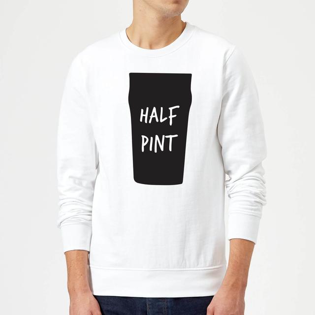 Half Pint Sweatshirt - White - XXL - Weiß on Productcaster.