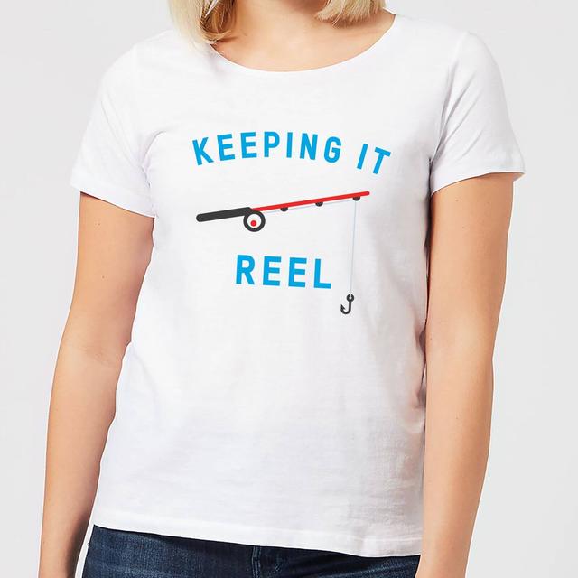 Keeping it Reel Women's T-Shirt - White - M - Weiß on Productcaster.