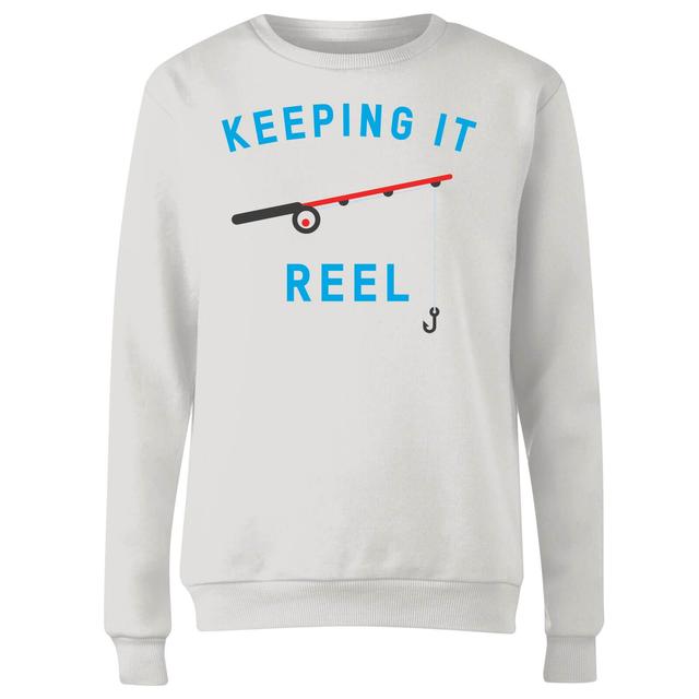 Keeping it Reel Women's Sweatshirt - White - S - White on Productcaster.