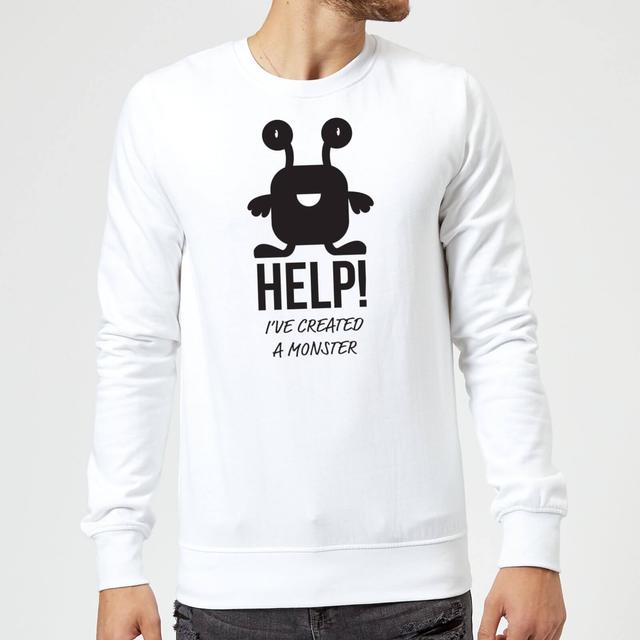 HELP Ive Created a Monster Sweatshirt - White - L - White on Productcaster.