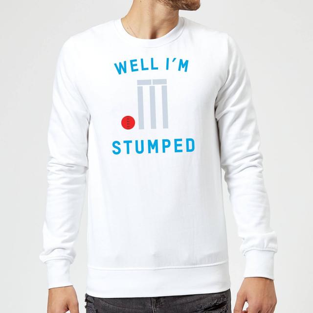 Well Im Stumped Sweatshirt - White - M - Weiß on Productcaster.