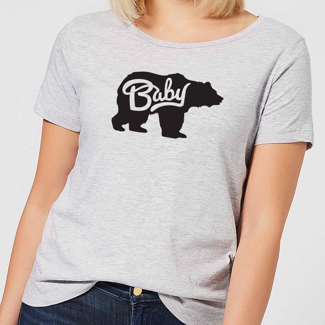 Baby Bear Women's T-Shirt - Grey - L - Grau on Productcaster.