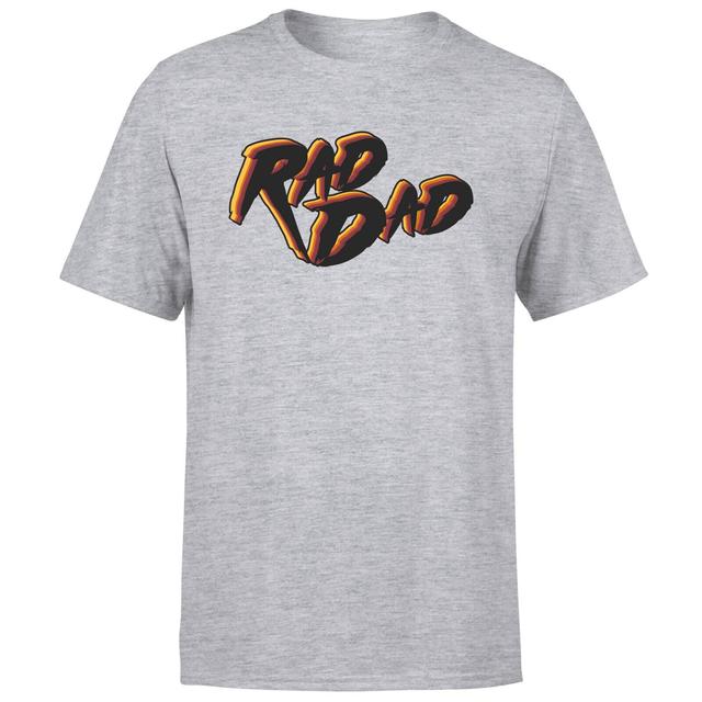 Rad Dad T-Shirt - Grey - XL on Productcaster.