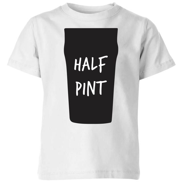 My Little Rascal Half Pint Kids' T-Shirt - White - 7-8 Years - White on Productcaster.