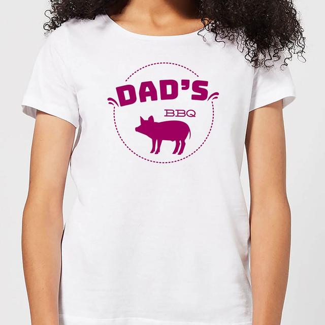 Dads BBQ Women's T-Shirt - White - M - Weiß on Productcaster.