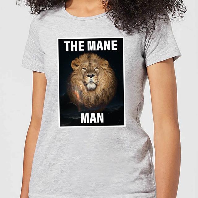 The Mane Man Women's T-Shirt - Grey - XL - Grau on Productcaster.