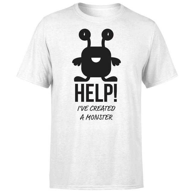 HELP Ive Created a Monster T-Shirt - White - 5XL - White on Productcaster.