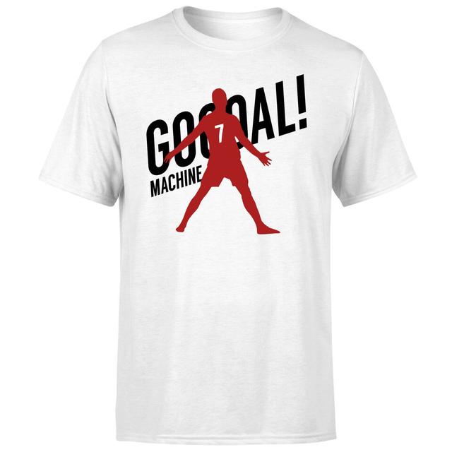 Goal Machine T-Shirt - White - XL - Weiß on Productcaster.