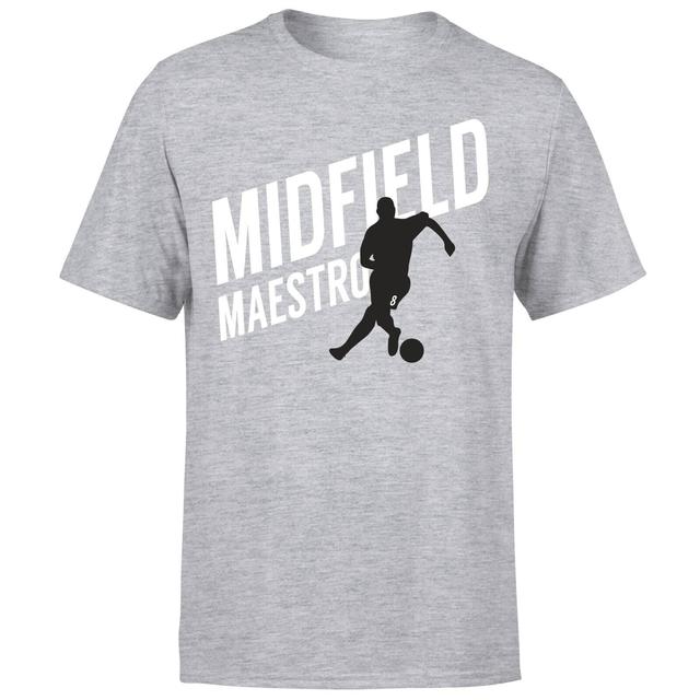 Midfield Maestro T-Shirt - Grey - S - Grey on Productcaster.