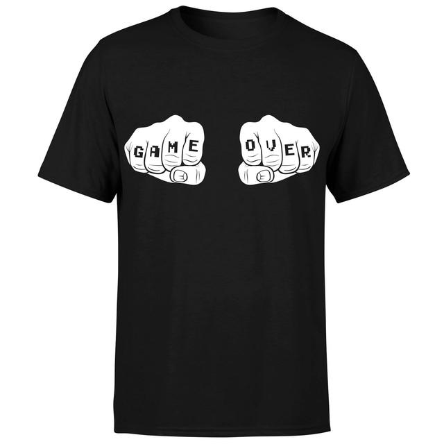 Game Over T-Shirt - Black - XL - Black on Productcaster.