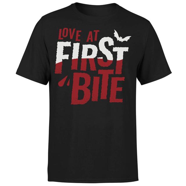 Love at First Bite T-Shirt - Black - L - Schwarz on Productcaster.