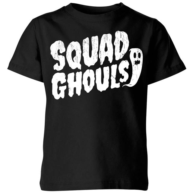 Squad Ghouls Kids' T-Shirt - Black - 11-12 Jahre - Schwarz on Productcaster.