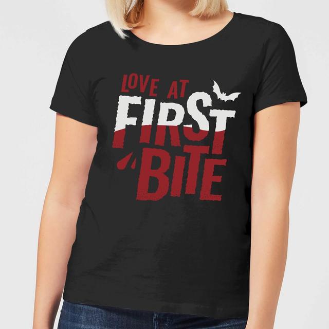 Love at First Bite Women's T-Shirt - Black - XL - Schwarz on Productcaster.