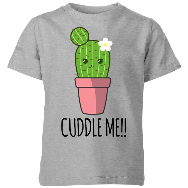 My Little Rascal Cuddle Me Cactus Kids' T-Shirt - Grey - 5-6 Jahre - Grau on Productcaster.