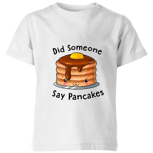 My Little Rascal Did Someone Say Pancakes Kids' T-Shirt - White - 11-12 Jahre - Weiß on Productcaster.