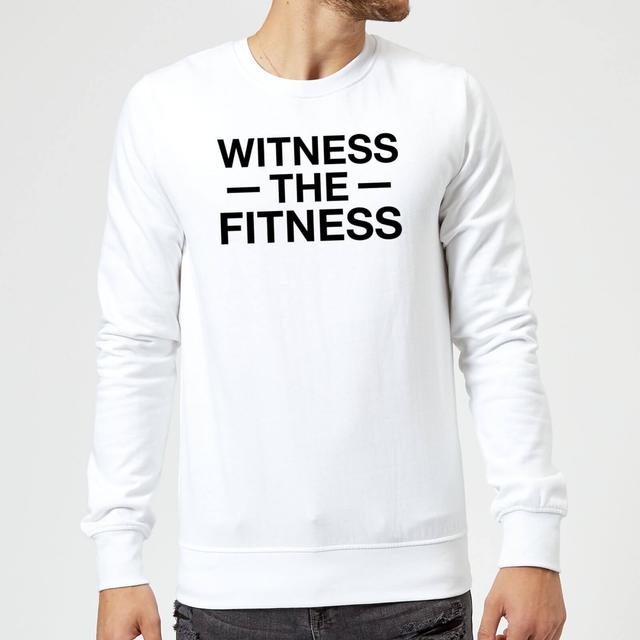 Witness the Fitness Sweatshirt - White - XXL - Weiß on Productcaster.