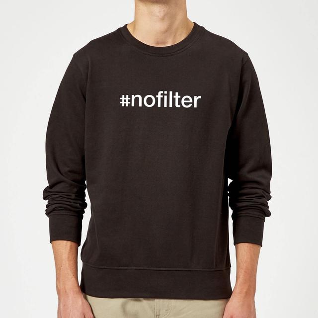 nofilter Sweatshirt - Black - M - Schwarz on Productcaster.