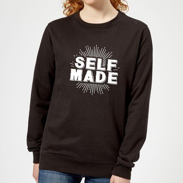 Self Made Women's Sweatshirt - Black - M - Schwarz on Productcaster.