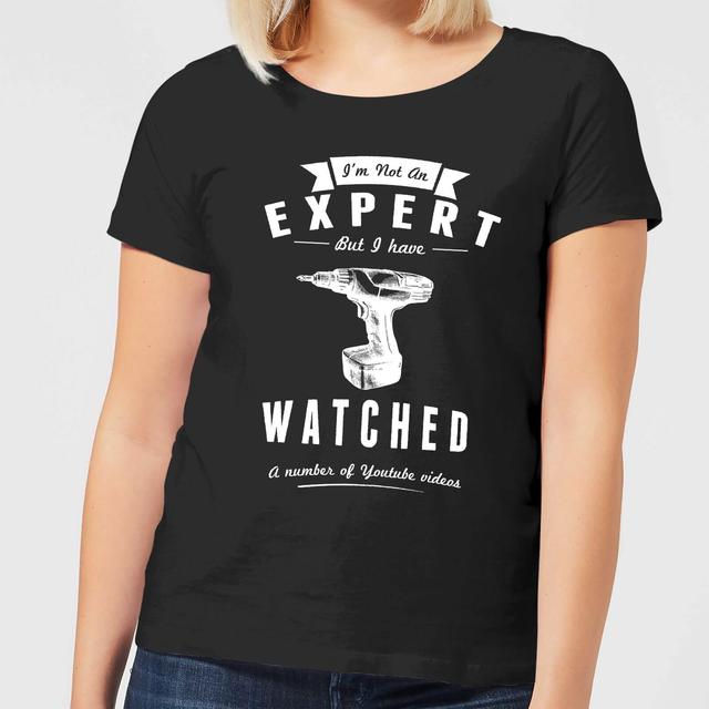 Im not an Expert Women's T-Shirt - Black - XXL - Schwarz on Productcaster.