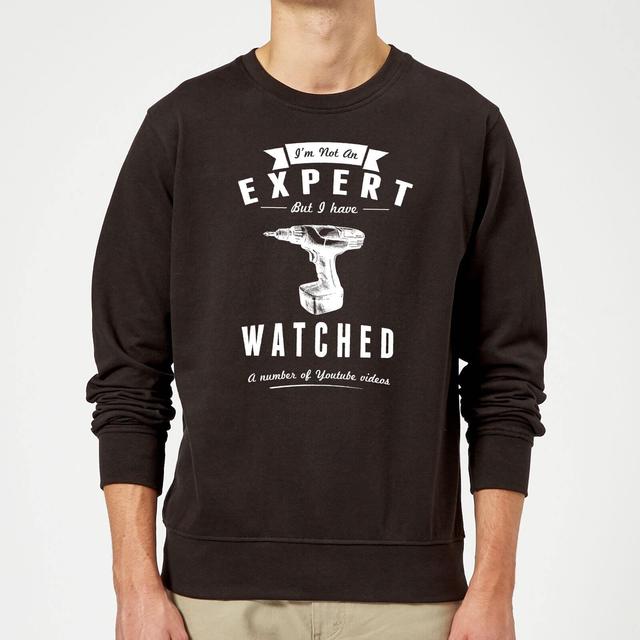 Im not an Expert Sweatshirt - Black - L - Schwarz on Productcaster.