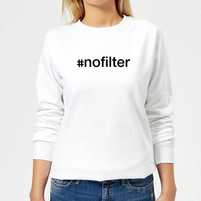 nofilter Women's Sweatshirt - White - M - Weiß on Productcaster.