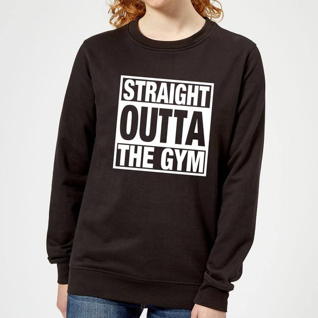 Straight Outta the Gym Women's Sweatshirt - Black - XL - Schwarz on Productcaster.