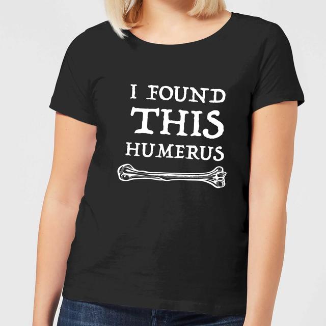 I Found This Humerus Women's T-shirt - Black - L on Productcaster.