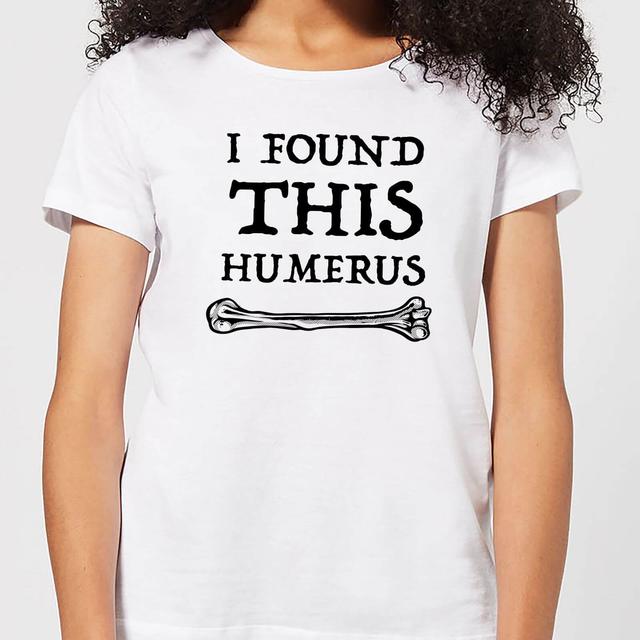 I Found This Humerus Women's T-shirt - White - XL - Weiß on Productcaster.