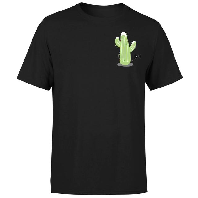 Cactus Fairy Lights T-Shirt - Black - L - Schwarz on Productcaster.