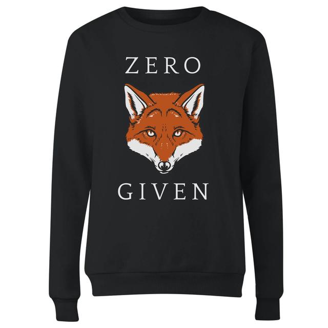 Zero Fox Given Women's Sweatshirt - Black - S - Schwarz on Productcaster.