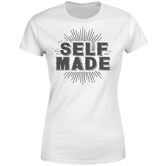 Self Made Women's T-Shirt - White - S - Weiß on Productcaster.